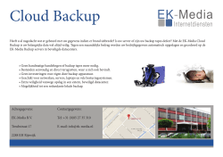 Klik hier voor onze Cloud backup folder - EK