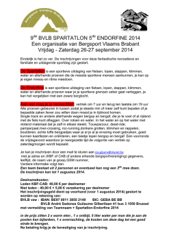 Informatiedocument - Klim