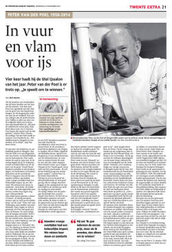 In Herinnering: Peter van der Poel TCtubantia