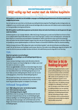 docentenhandleiding - Van Engelenburg Presenteert