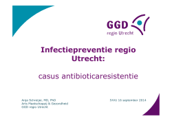 Infectiepreventie regio Utrecht: tibi ti i t ti casus