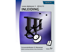 INLEIDING - Mobile Learning Initiative
