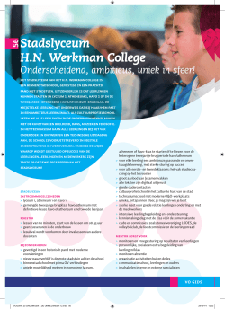 Stadslyceum H.N. Werkman College
