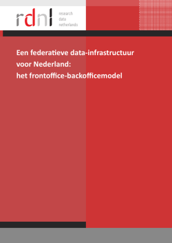 het frontoffice-backoffice-model