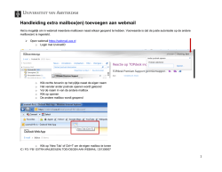 Handleiding extra mailbox(en) toevoegen aan webmail