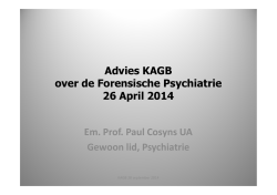 Presentatie Paul Cosyns