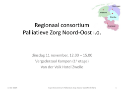 een presentatie over de werkwijze