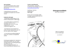 informatie voor pati&euml;nten en hun mantelzorgers - AZ Sint