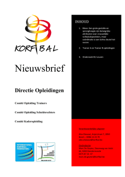 Directie Opleidingen