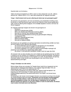 E-mail dhr. Jellema inzake minimabeleid