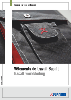 Vêtements de travail Basalt Basalt werkkleding