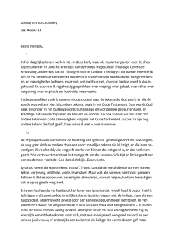 Jos Moons SJ Beste mensen, 1. In het dagelijkse leven