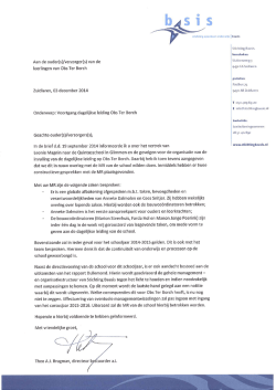 Aan de ouder(sj/verzorgerisj van de Stationsweg 3