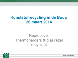 11 Reprocover - Kunststofrecycling in de Bouw