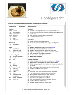 Hoofdgerecht - Bram Hautvast