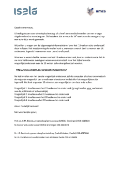 Download Informatieformulier 13 weken