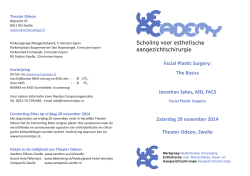Facial Plastic Surgery - Ireen Rientjes Congresorganisatie