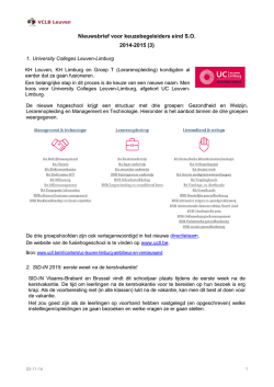 nummer 3 - VCLB Leuven