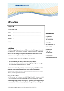 NO-meting - Diakonessenhuis