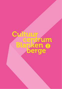download de brochure hier - Cultuur