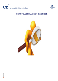 HET STELLEN VAN EEN DIAGNOSE