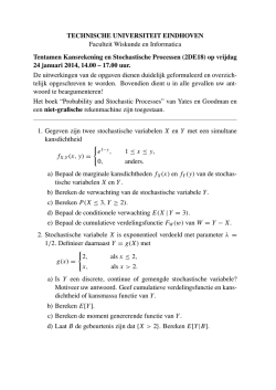 Januari 2014 - Technische Universiteit Eindhoven