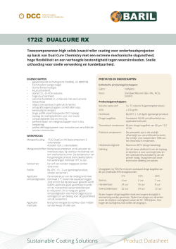 172i2 DUALCURE RX Product Datasheet
