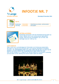 Infootje 7 dd 01 12 2014