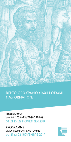 DENTO-ORO-CRANIO-MAXILLOFACIAL MALFORMATIONS