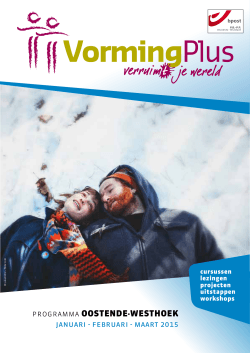 Brochure VormingPlus LR - Vormingplus Oostende