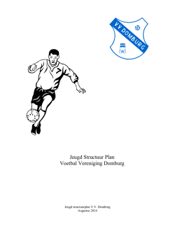Jeugdstructuurplan