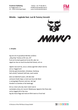 Leg&auml;nde Lyrics - FarMore Records