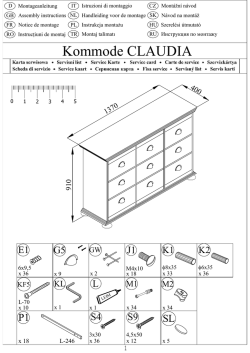 Kommode CLAUDIA
