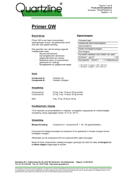 Primer GW - Quartzline BV