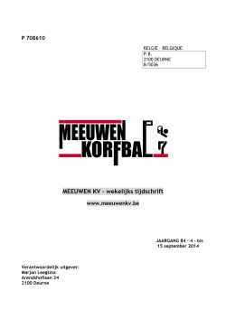 MKV clubblad 84-04 bis, 15-09-2014