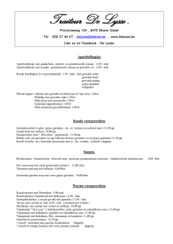 Traiteur De Lysse,