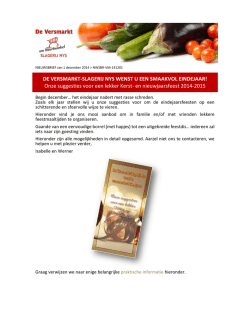 Download - De Versmarkt