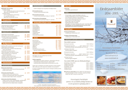eindejaarsfolder 2014-2015