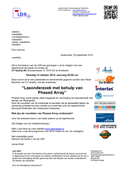 Download hier de uitnodiging met routebeschrijving.