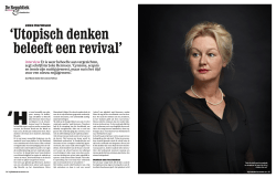 interviewEr is weer behoefte aan vergezichten