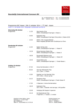 Programma NIC 2014