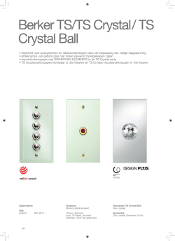 Berker TS/TS Crystal / TS Crystal Ball