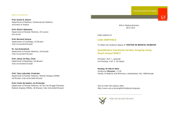 information - In Vivo Cellular and Molecular Imaging Brussels