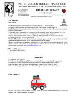 infokrant 08, 10 okt - Pieter Jelles Troelstraschool