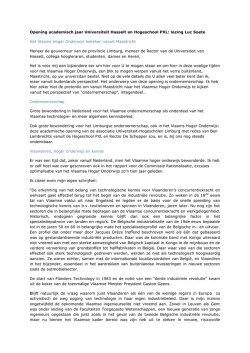 Luc Soete, rector Universiteit Maastricht