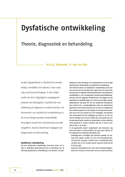 Dysfatische ontwikkeling