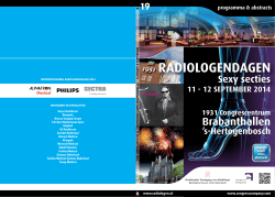 2014 - Nederlandse Vereniging voor Radiologie