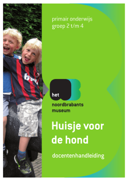 handleiding - Het Noordbrabants Museum
