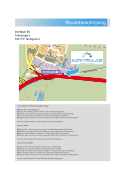 Inzetbaar BV Tolnasingel 1 2411 PV Bodegraven