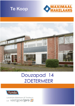 Douzapad 14 ZOETERMEER